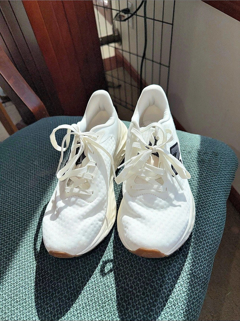 New Balance Fresh Foam X Cruz v3 White Gum Athletic Shoes